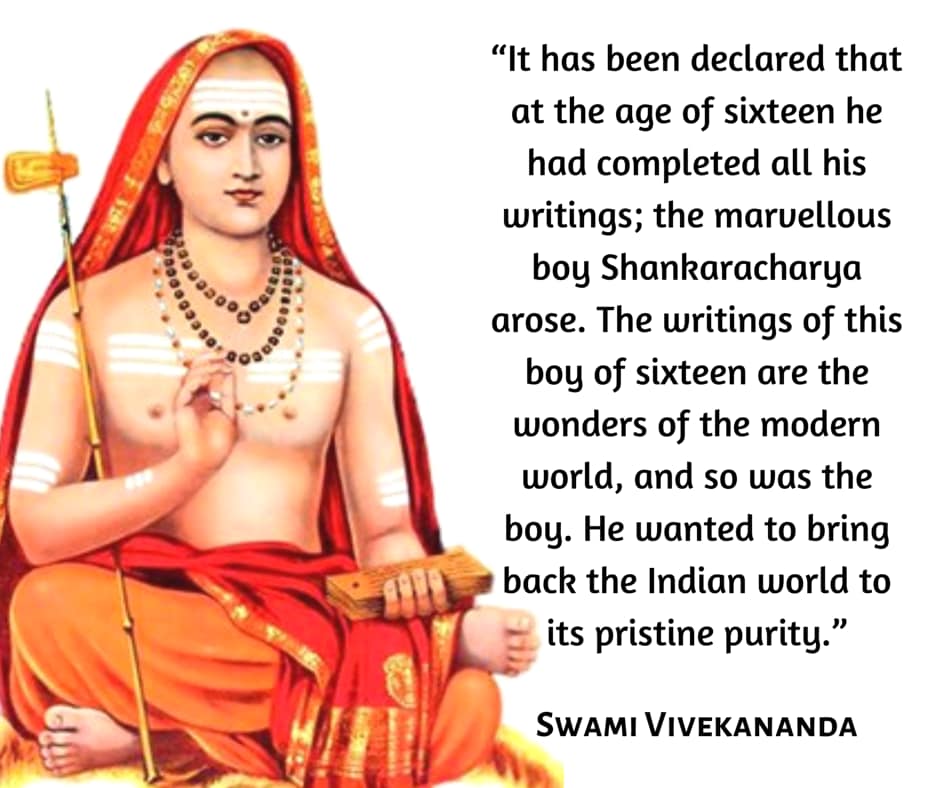 Swami Vivekananda On Adi Shankaracharya