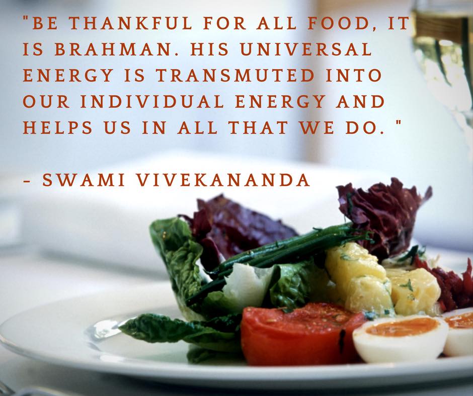 Swami Vivekananda's Quotes On Food