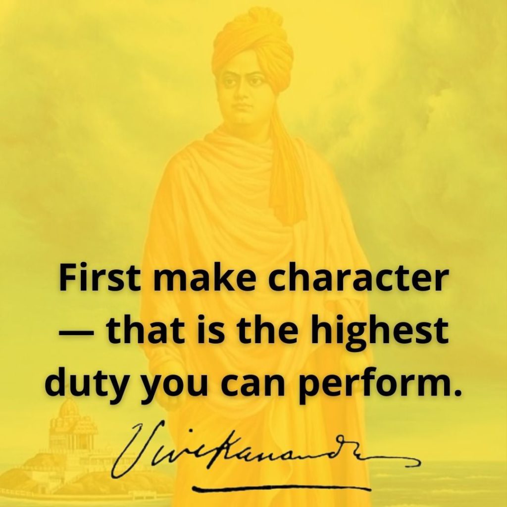 Swami Vivekananda's Quotes On Character
