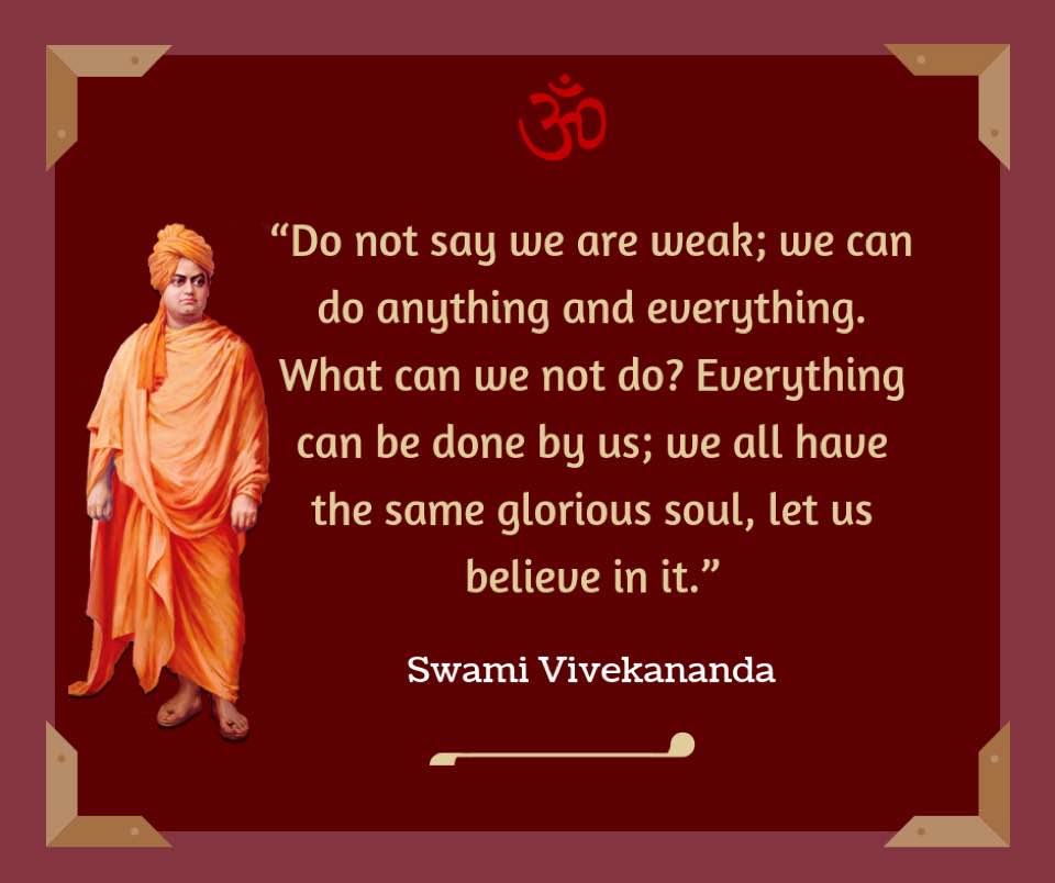 Swami Vivekananda on Weakness