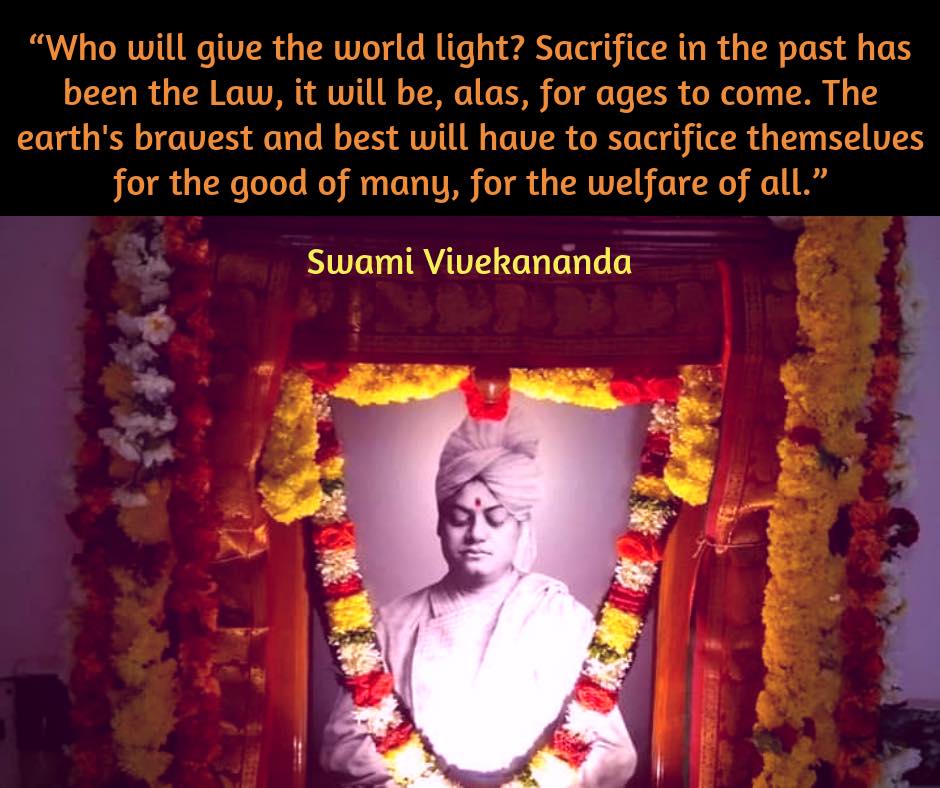 Swami Vivekananda On Sacrifice