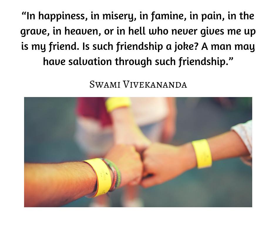Swami Vivekananda on Friendship