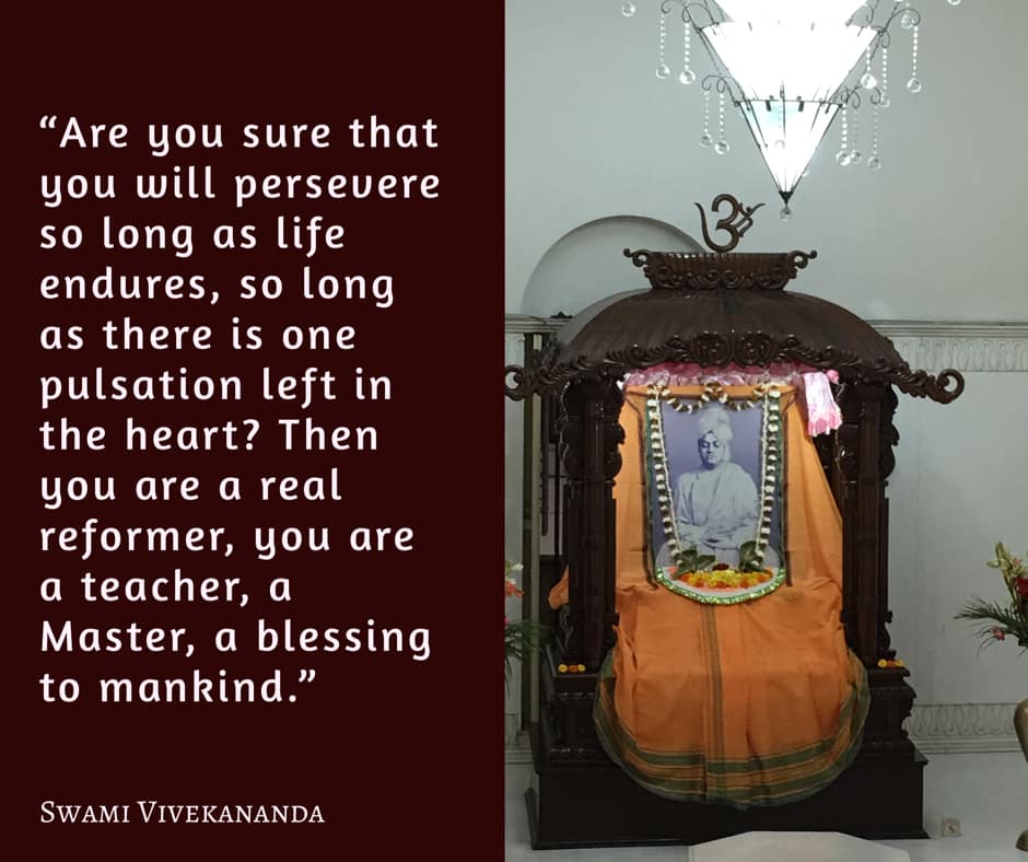 Swami Vivekananda on Perseverance