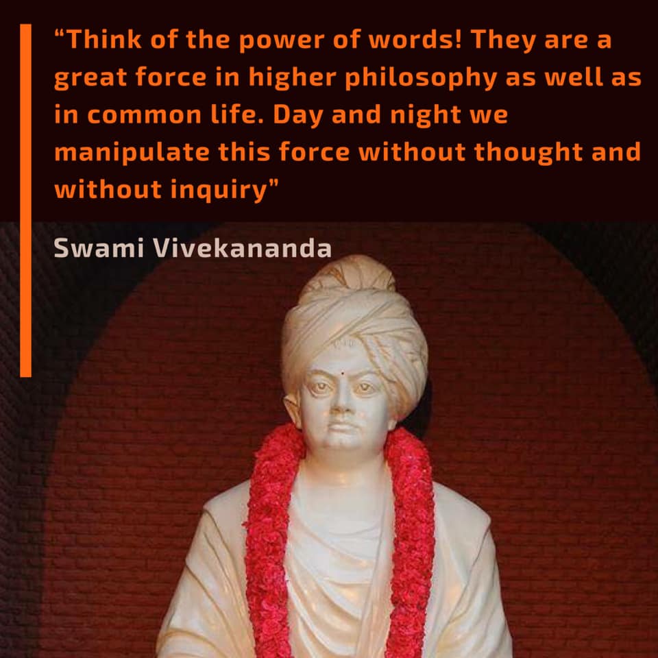 Swami Vivekananda's Quotes On Words