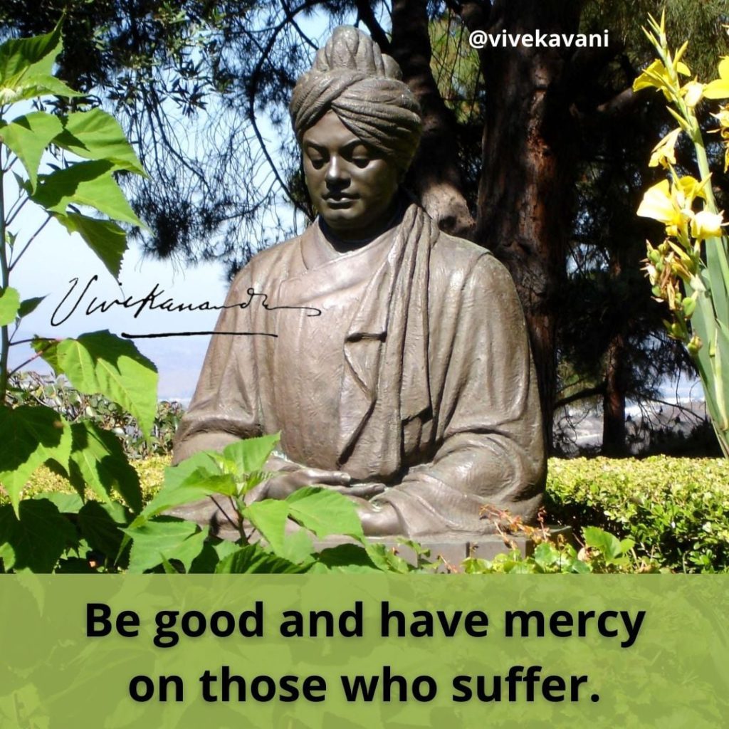 Swami Vivekananda's Quotes On Mercy
