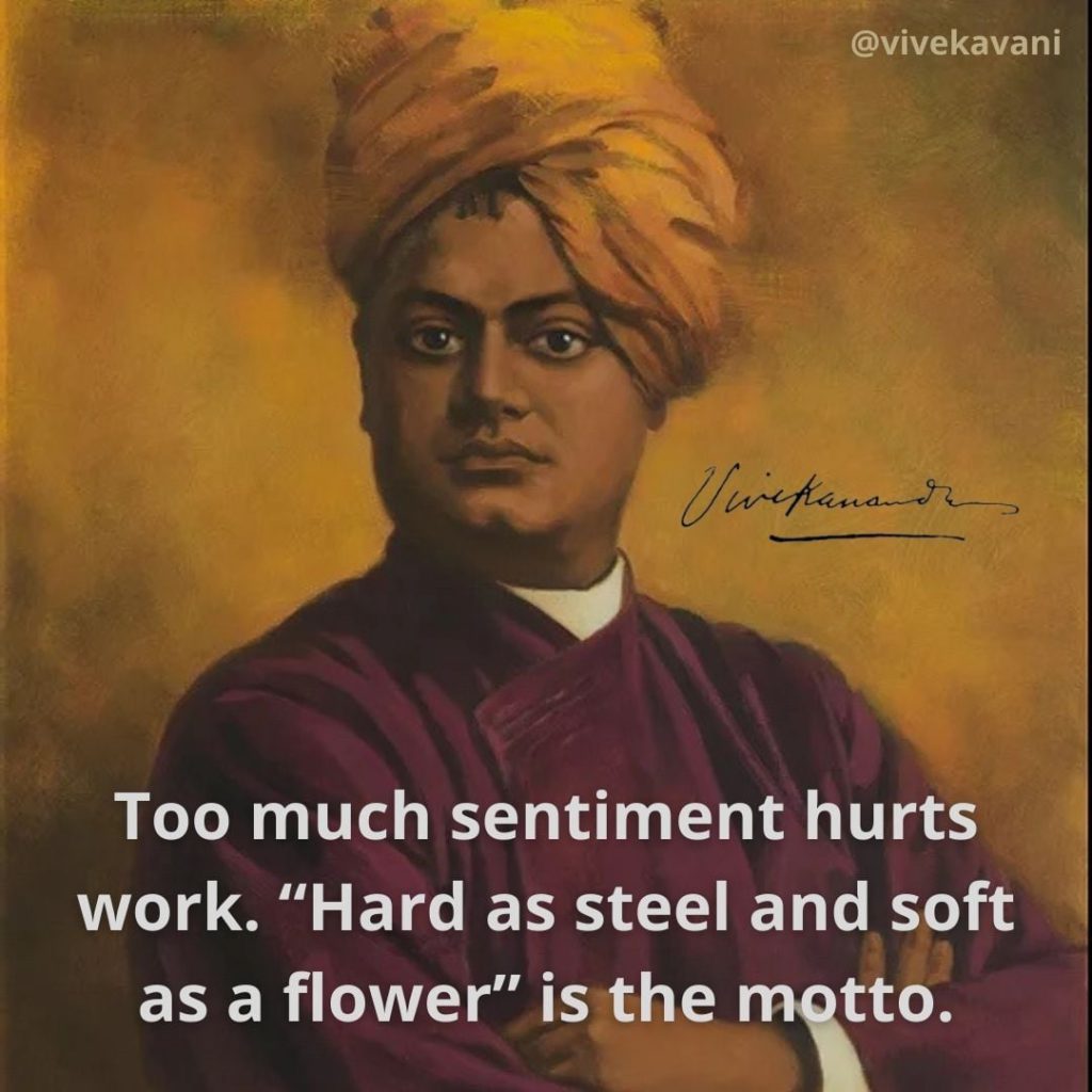 Swami Vivekananda's Quotes On Sentiment