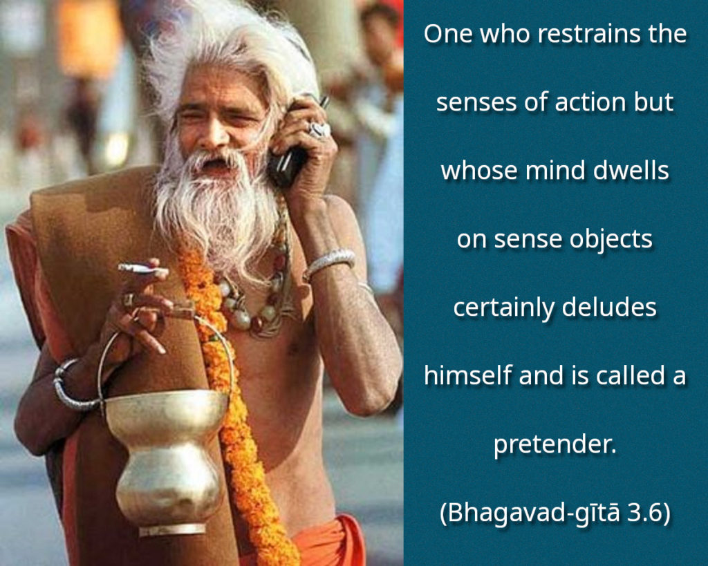 Bhagavad Gita Chapter 3 Verse 6
