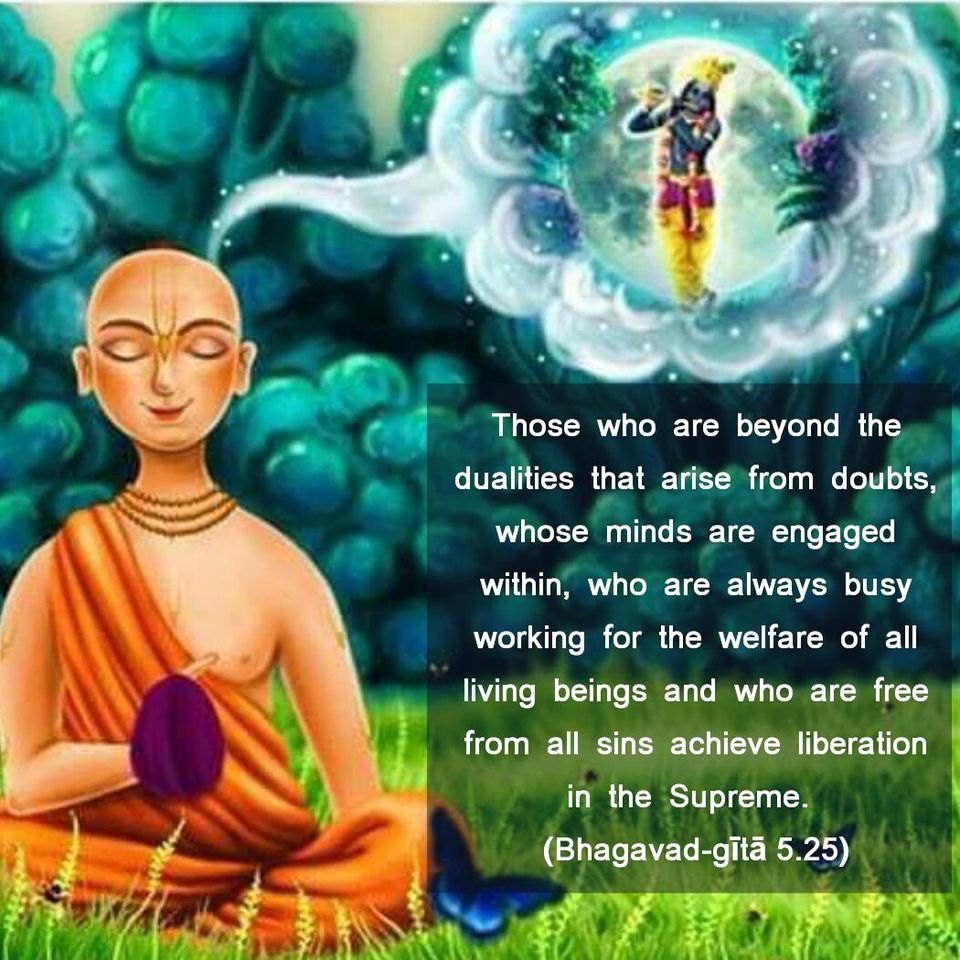 Bhagavad Gita Chapter 5 Verse 25