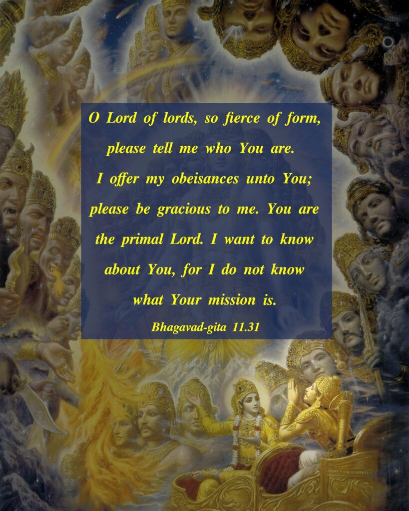 Bhagavad Gita Chapter 11 Verse 31