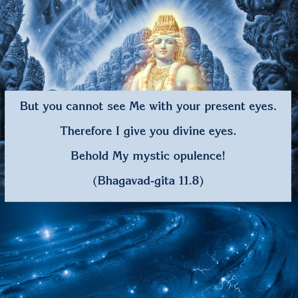 Bhagavad Gita Chapter 11 Verse 8