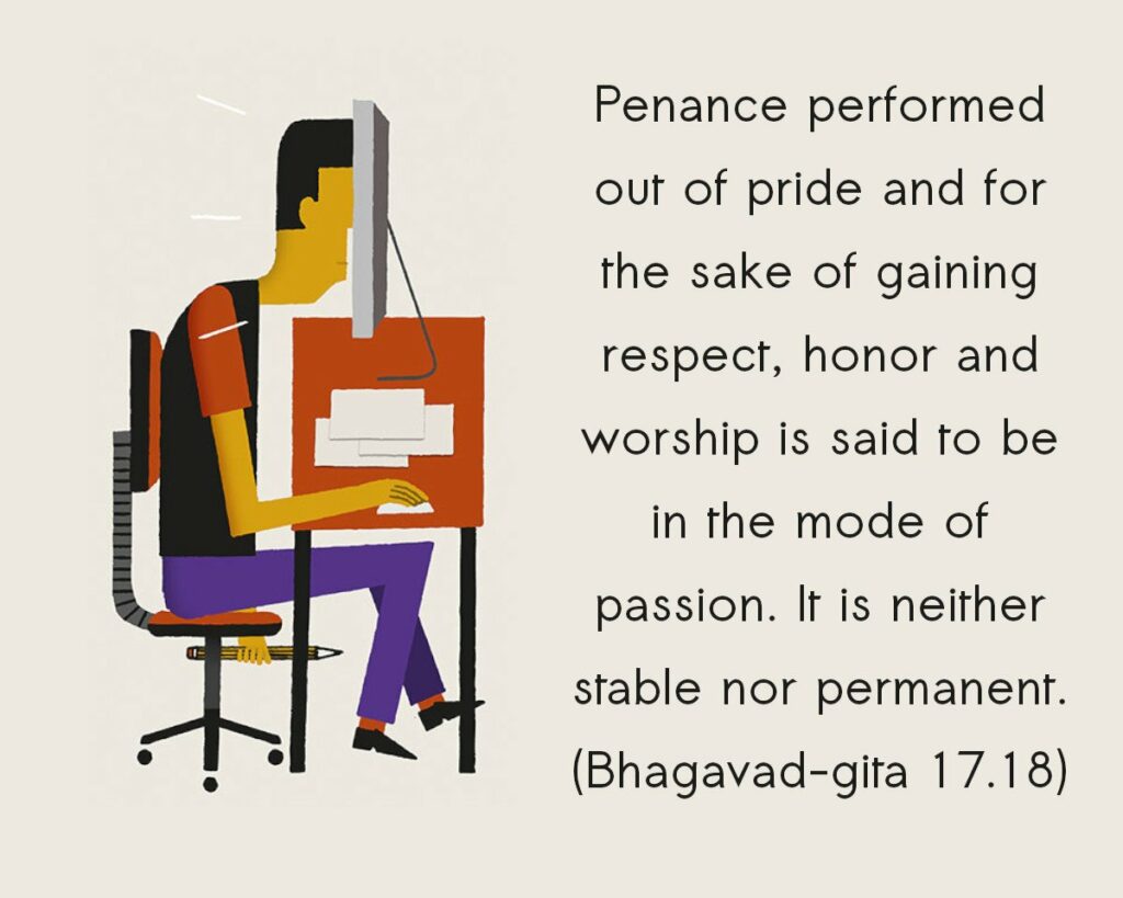 Bhagavad Gita Chapter 17 Verse 18