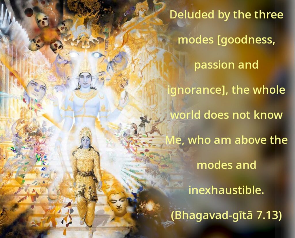 Bhagavad Gita Chapter 7 Verse 13