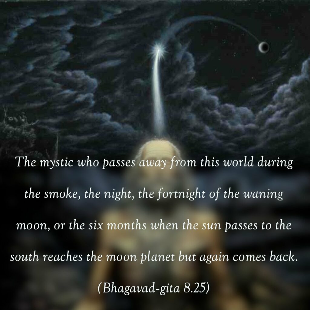 Bhagavad Gita Chapter 8 Verse 25