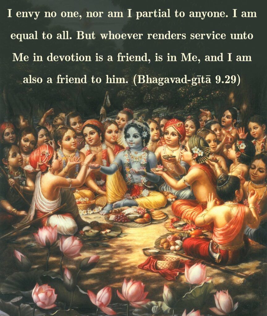 Bhagavad Gita Chapter 9 Verse 29