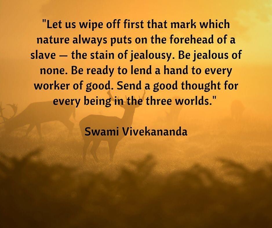 Swami Vivekananda's Quote On Jealousy