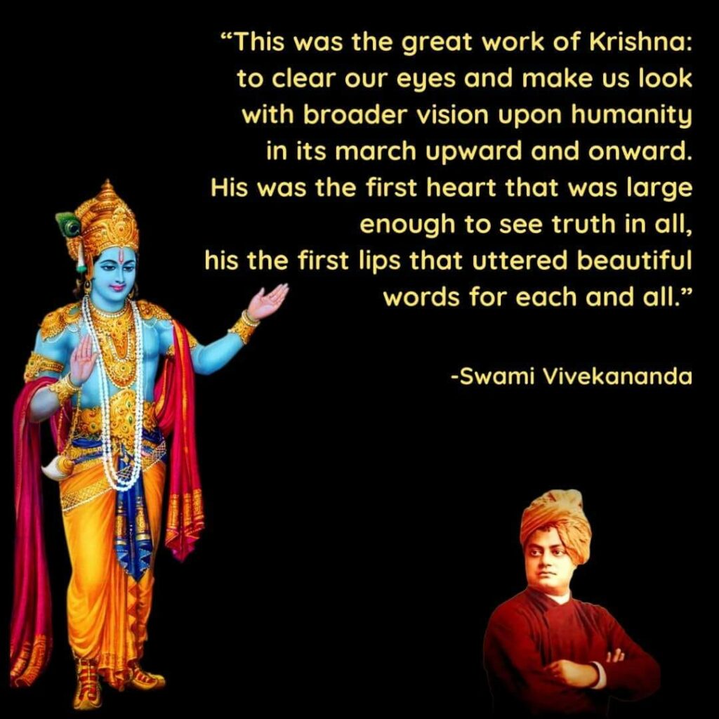 Swami Vivekananda on Sri Krishna